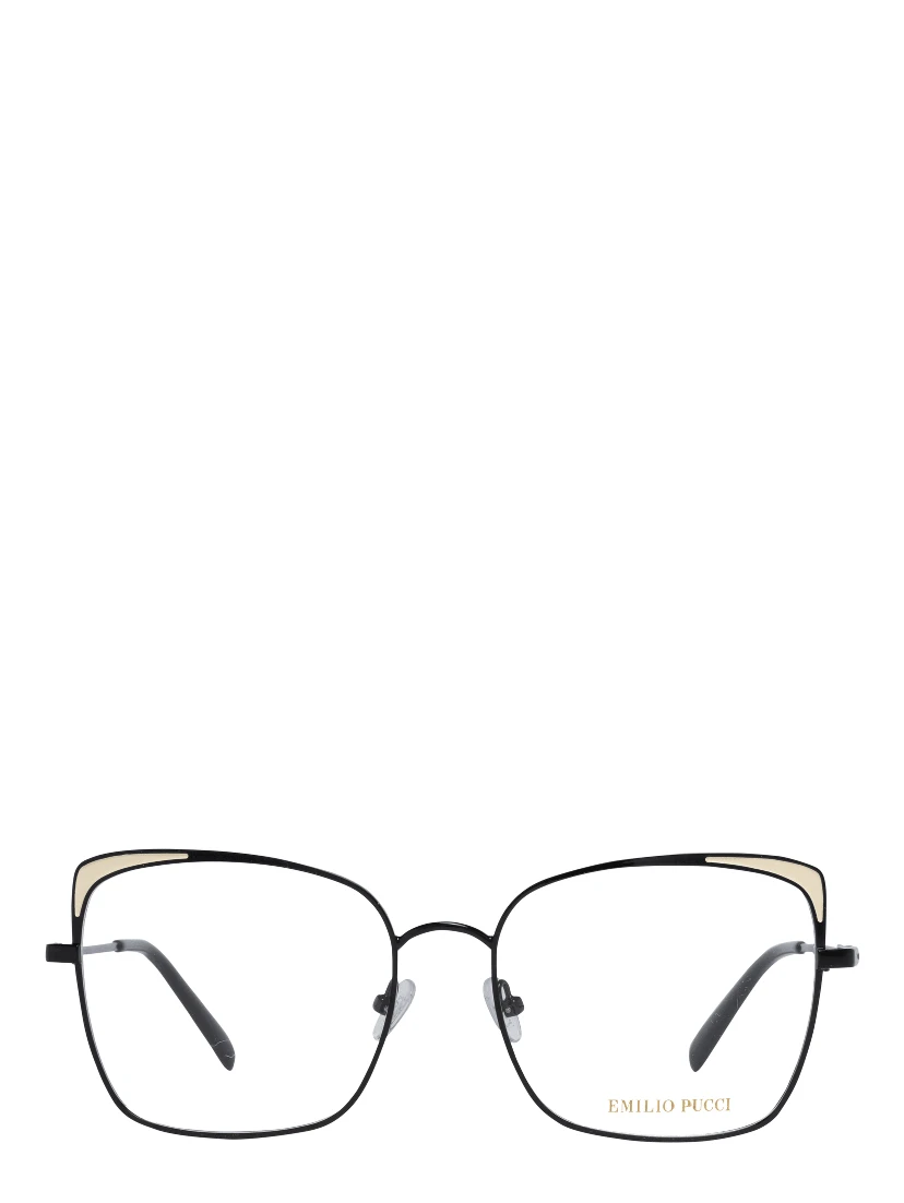 Black Metal Glasses (Frames)