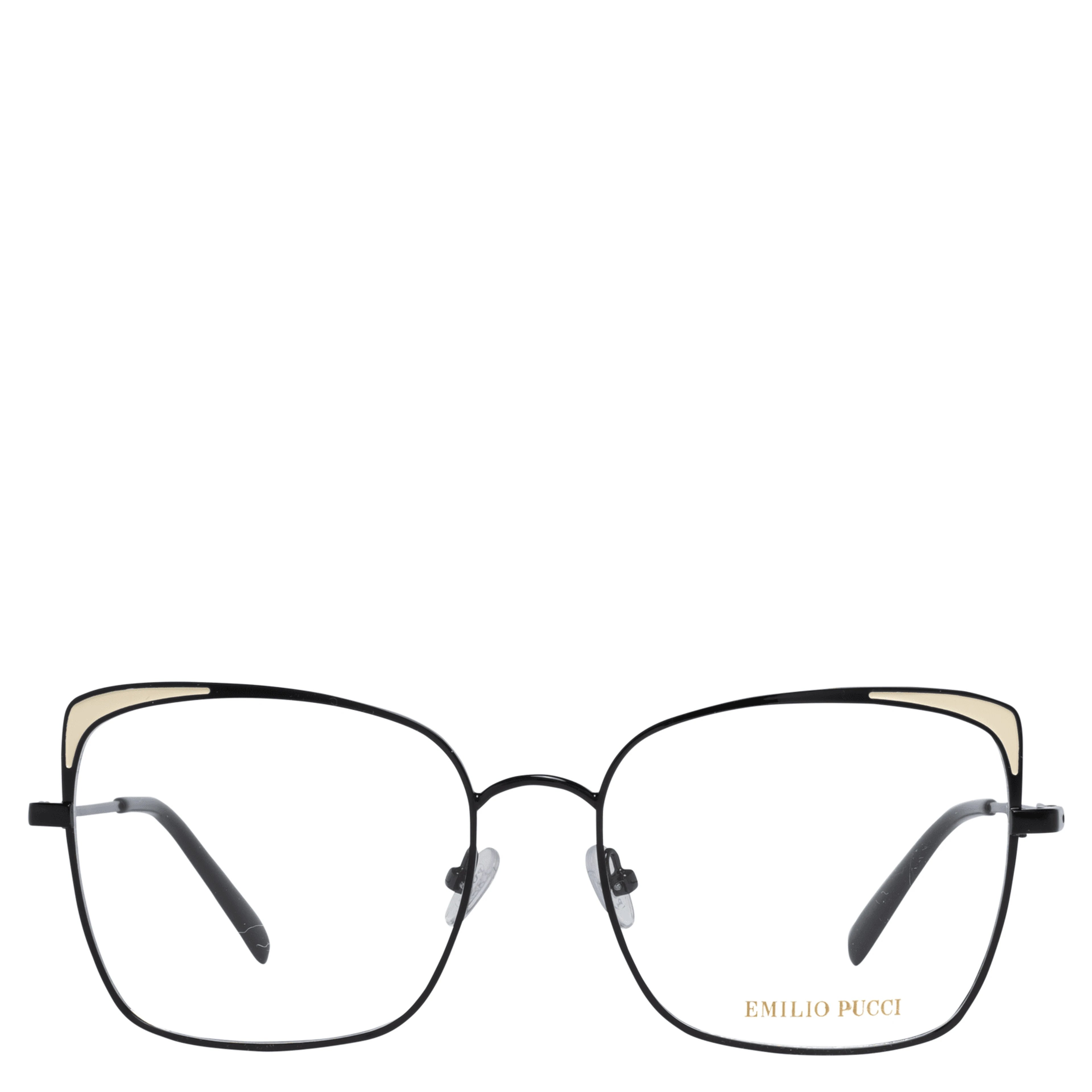 Black Metal Glasses (Frames)