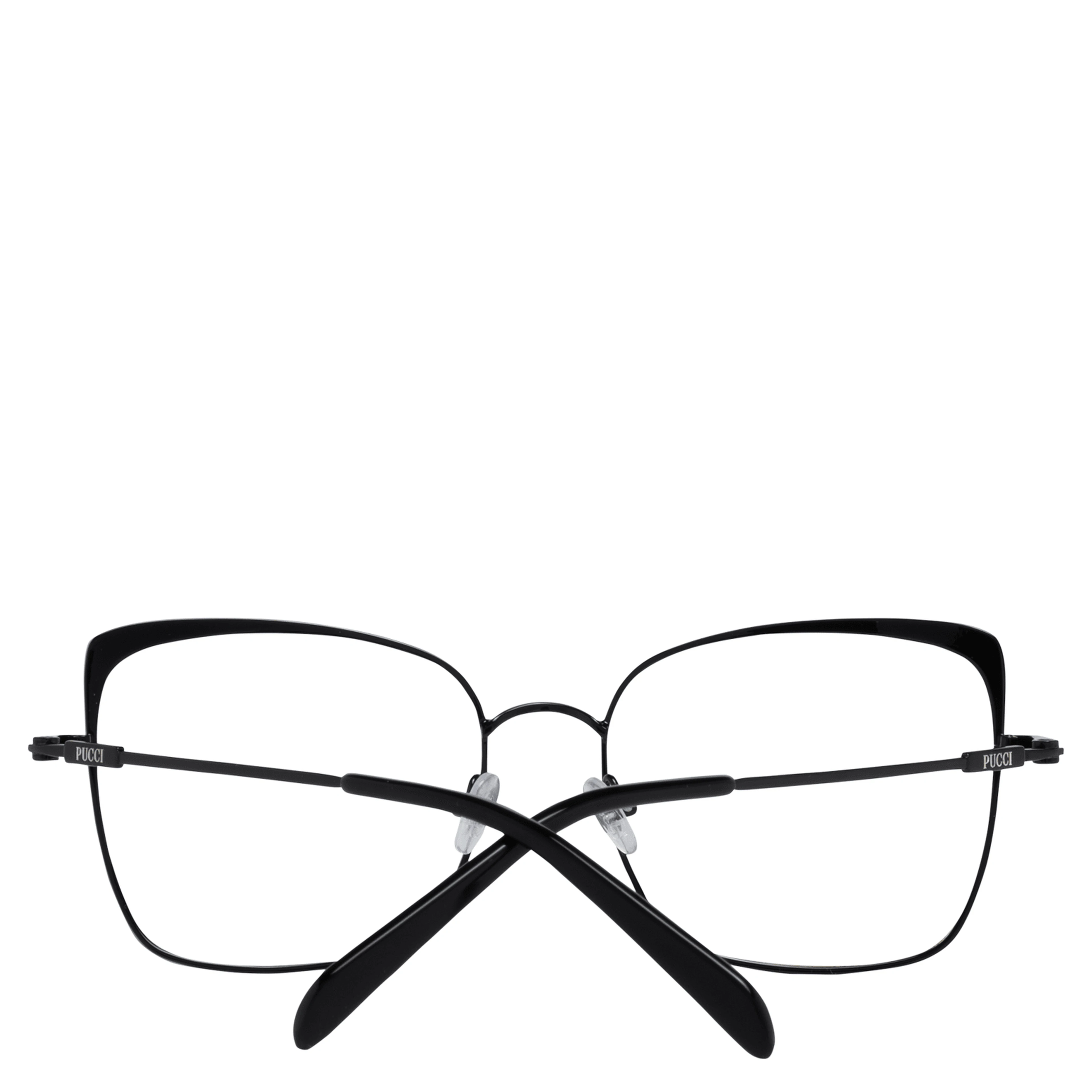 Black Metal Glasses (Frames)