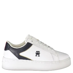 Leather Platform Court Sneaker