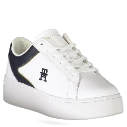 Leather Platform Court Sneaker