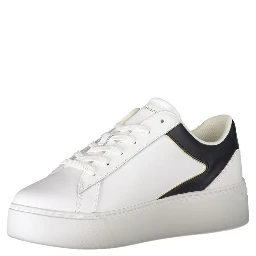 Leather Platform Court Sneaker