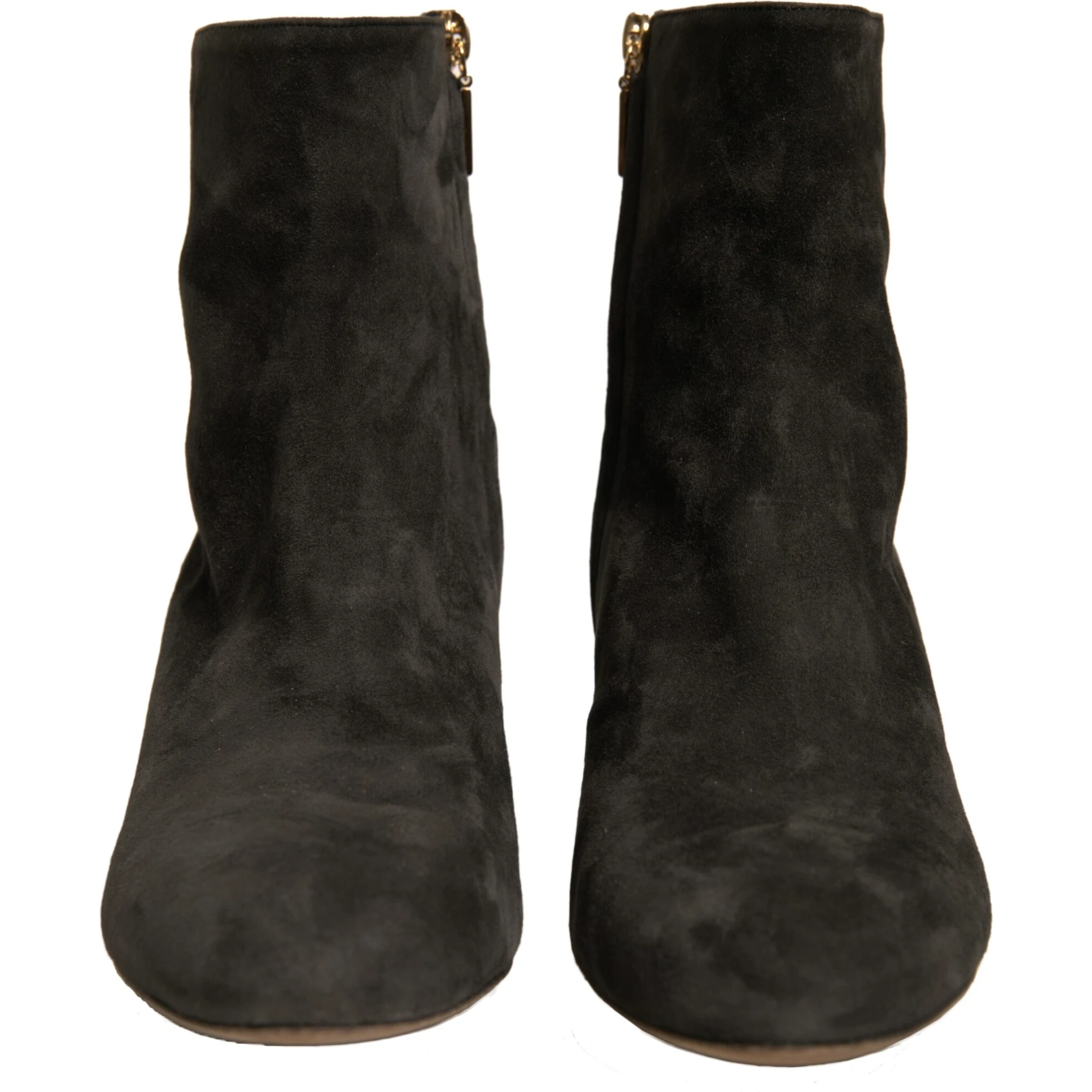 Black Embellished Heel Ankle Boots Shoes