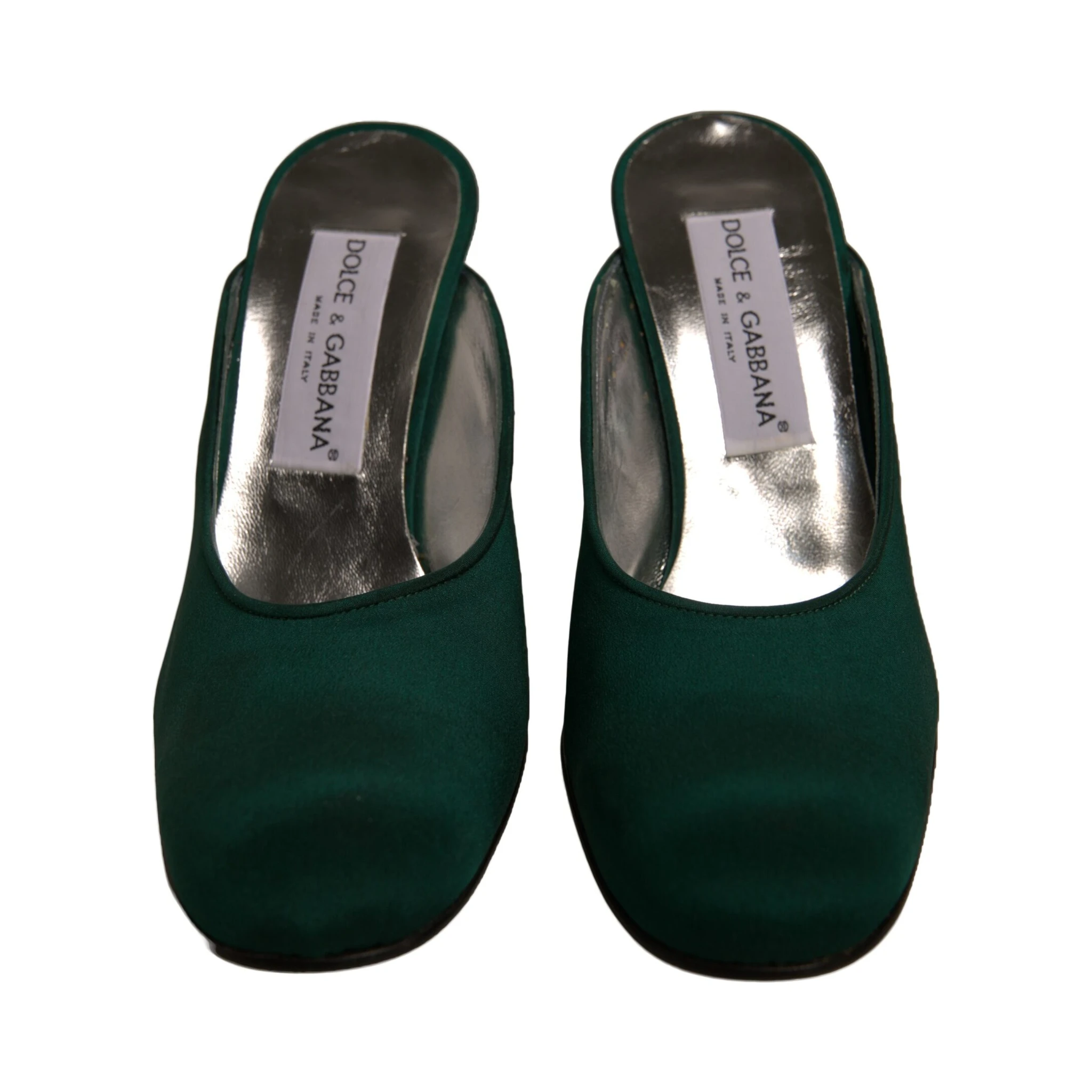 Green Suede Leather High Heel Pumps Shoes