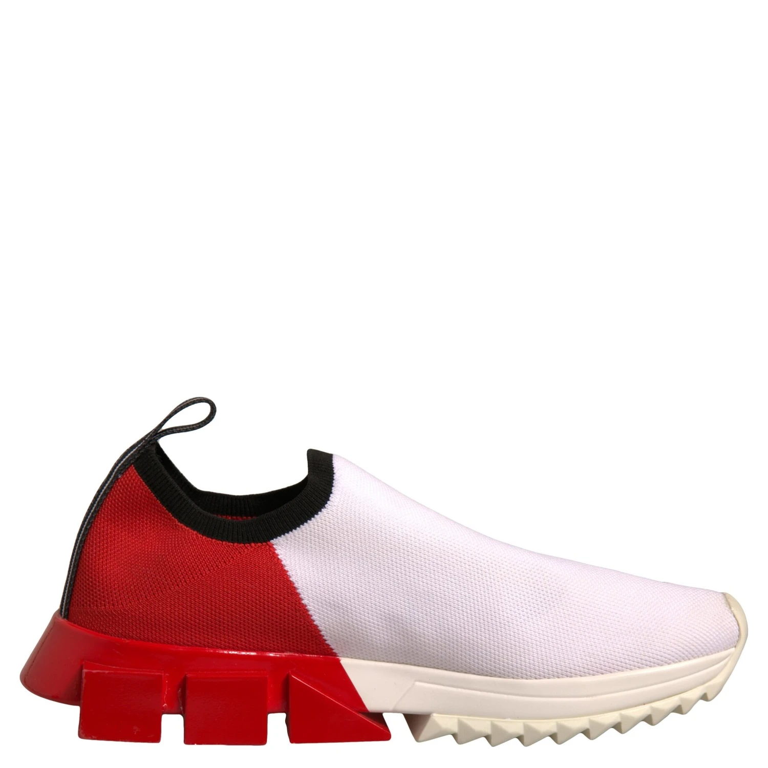 White Red Low Top Sorrento Sneakers Shoes