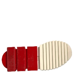 White Red Low Top Sorrento Sneakers Shoes