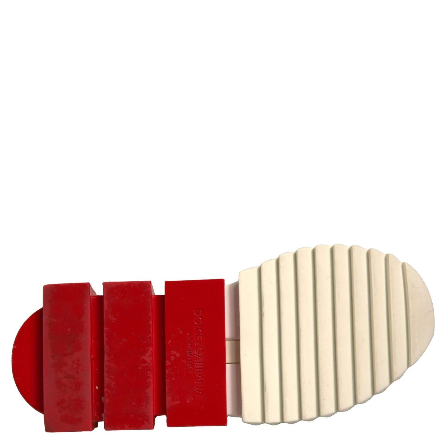 White Red Low Top Sorrento Sneakers Shoes