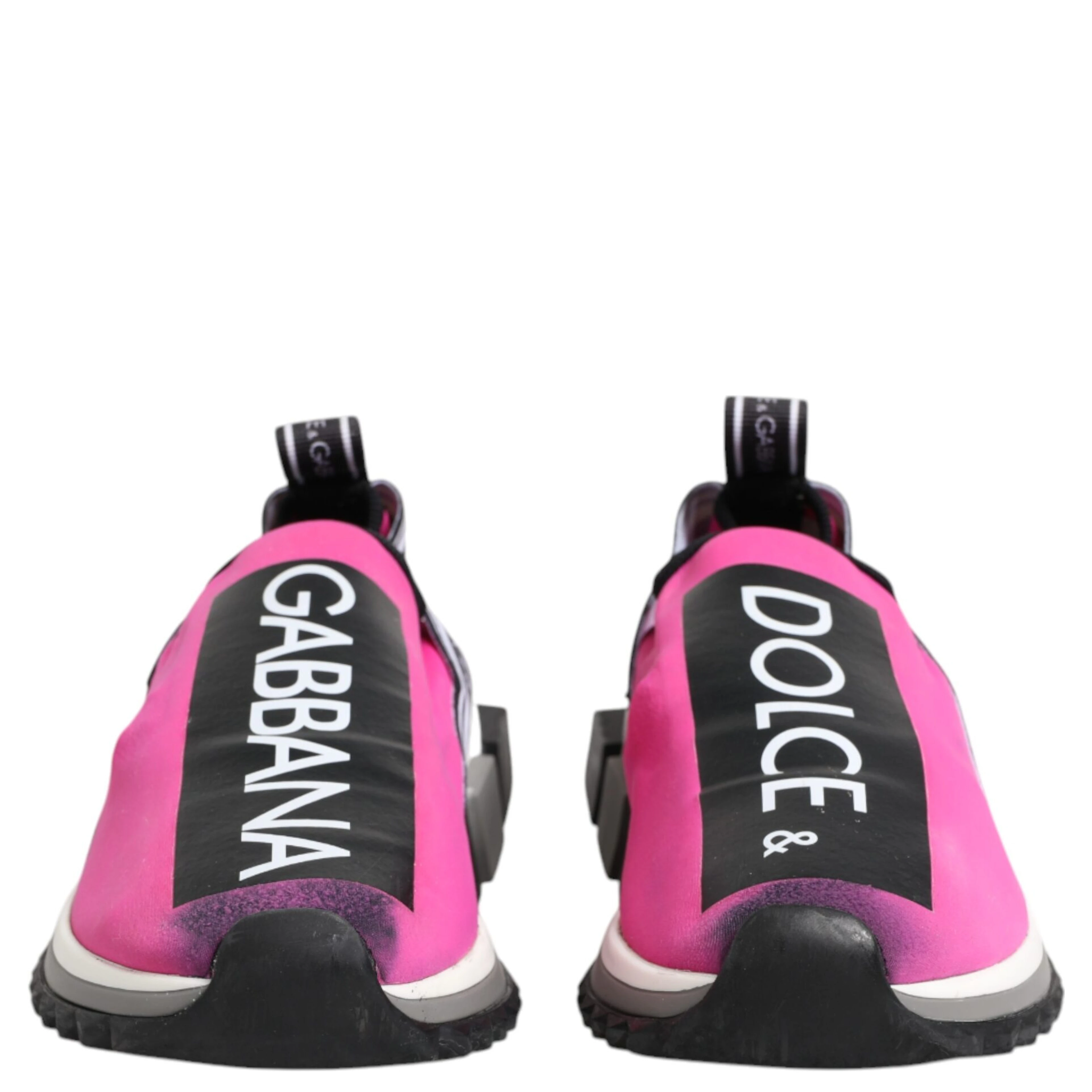 Fuchsia White Slip On Sorrento Sneakers Shoes