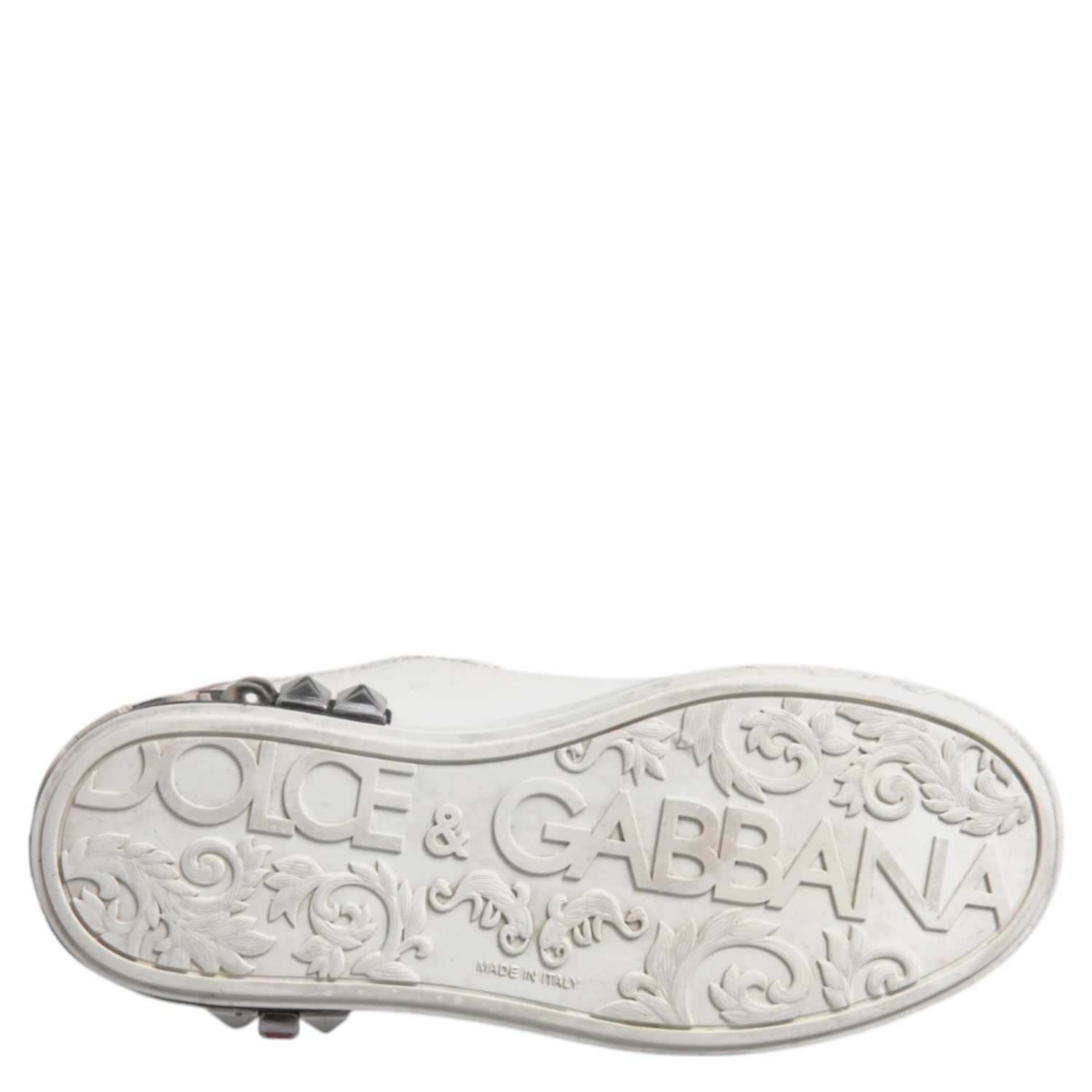 White Sequined Crystal Low Top Sneakers Shoes