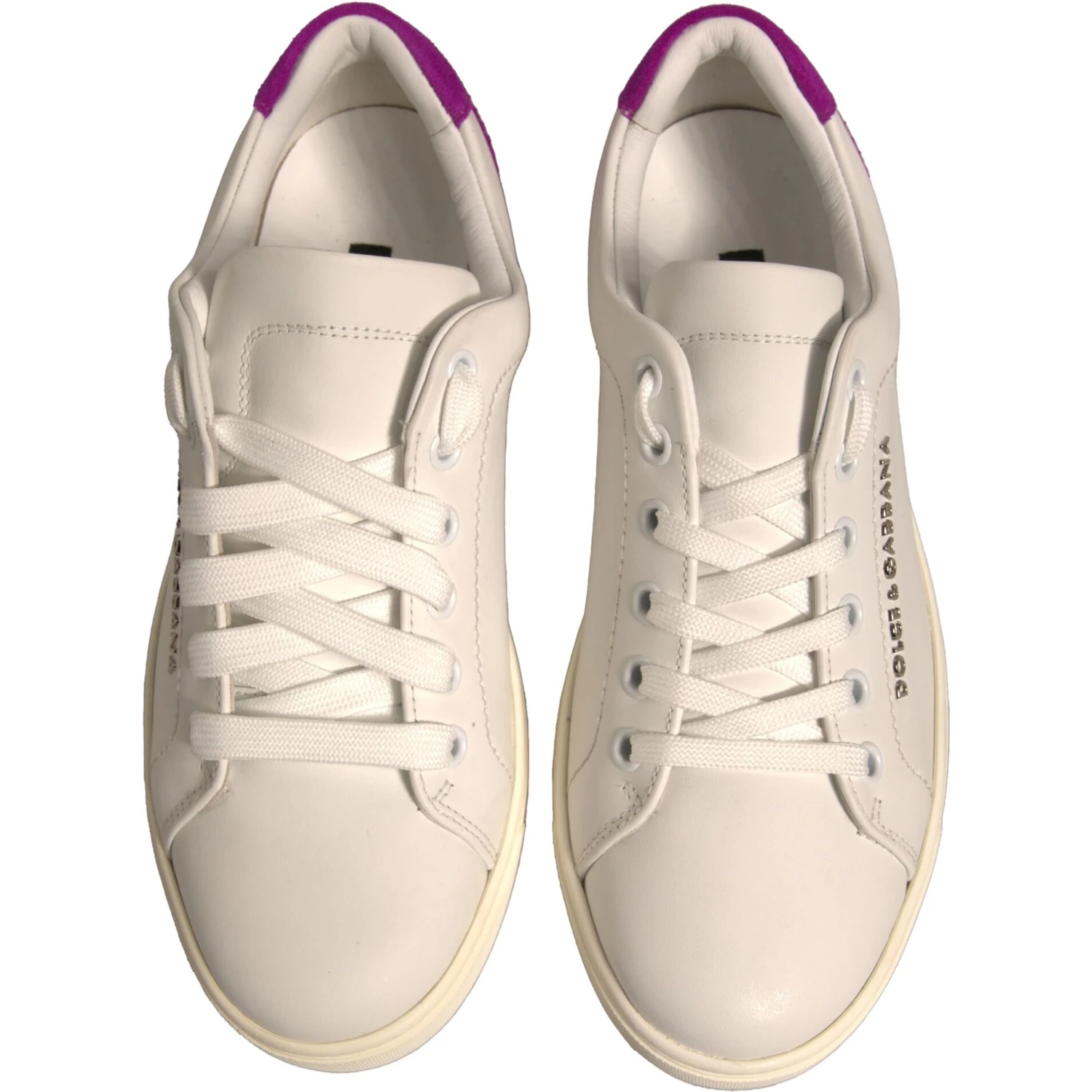 White Suede Leather Low Top Sneakers Shoes