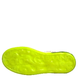 White Yellow Portofino Leather Sneakers Shoes