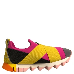 Multicolor Neoprene Elastic Ibiza Sneakers Shoes