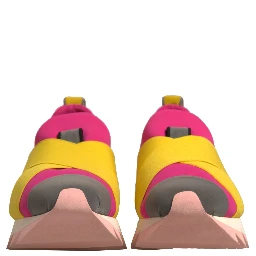 Multicolor Neoprene Elastic Ibiza Sneakers Shoes