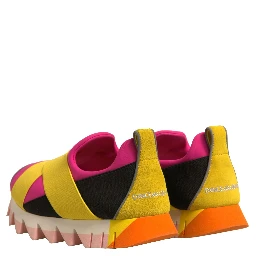 Multicolor Neoprene Elastic Ibiza Sneakers Shoes