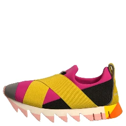 Multicolor Neoprene Elastic Ibiza Sneakers Shoes