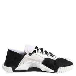 White Black NS1 Low Top Sneakers Shoes