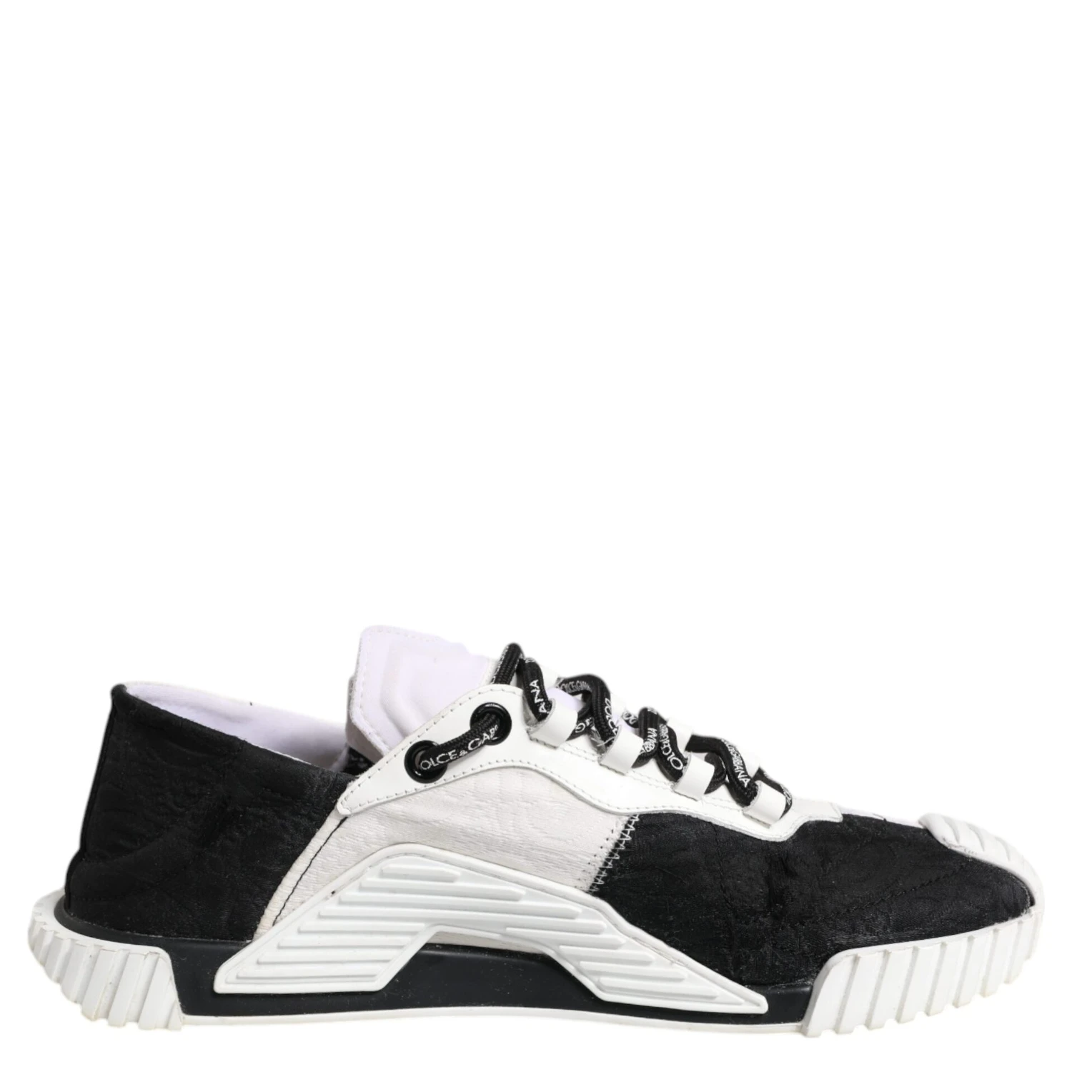 White Black NS1 Low Top Sneakers Shoes