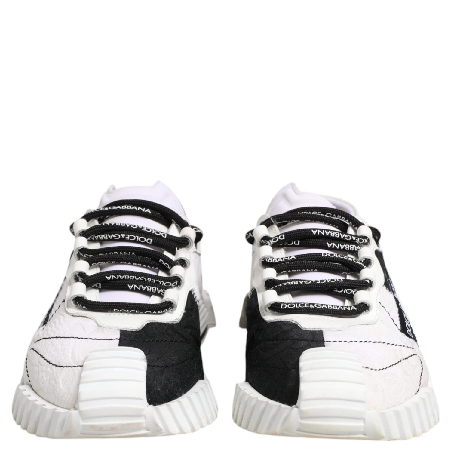 White Black NS1 Low Top Sneakers Shoes