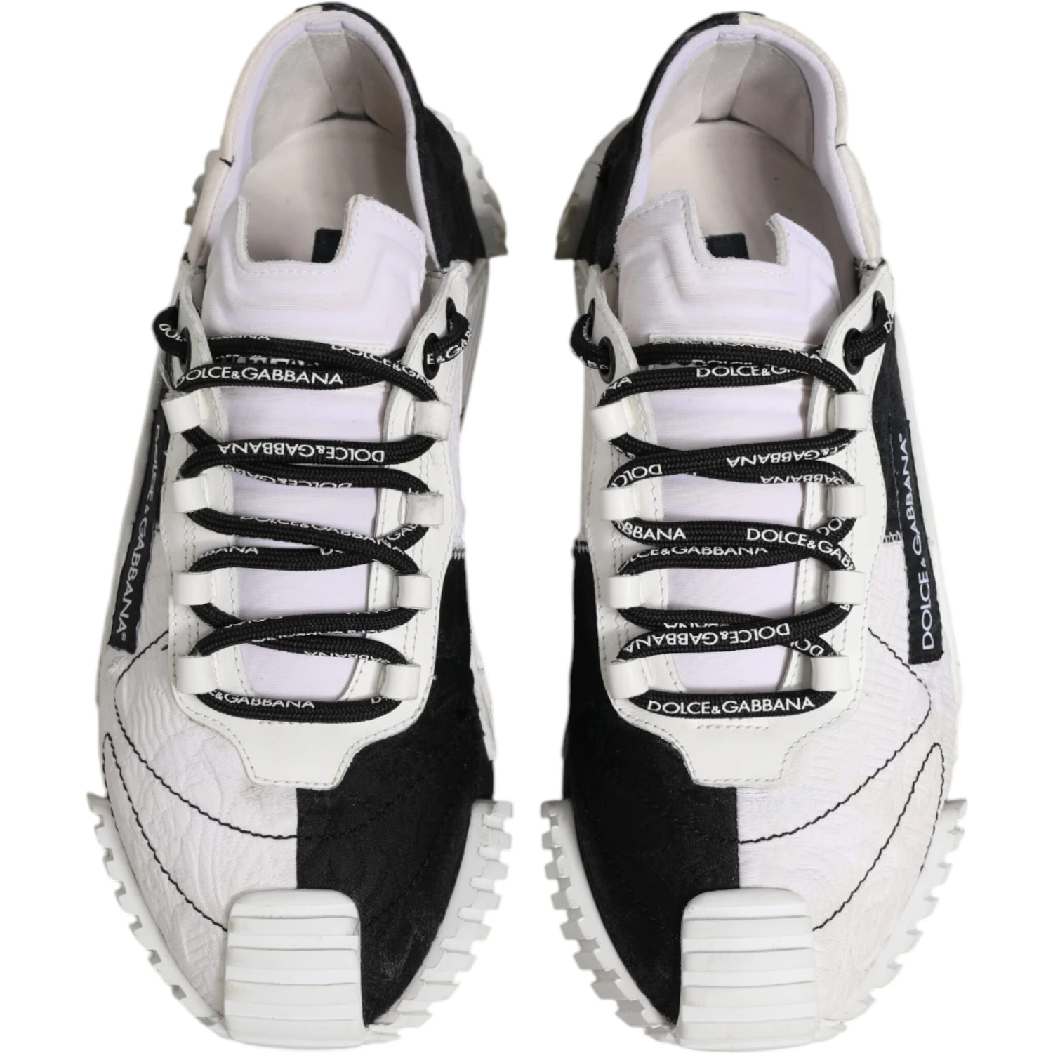White Black NS1 Low Top Sneakers Shoes