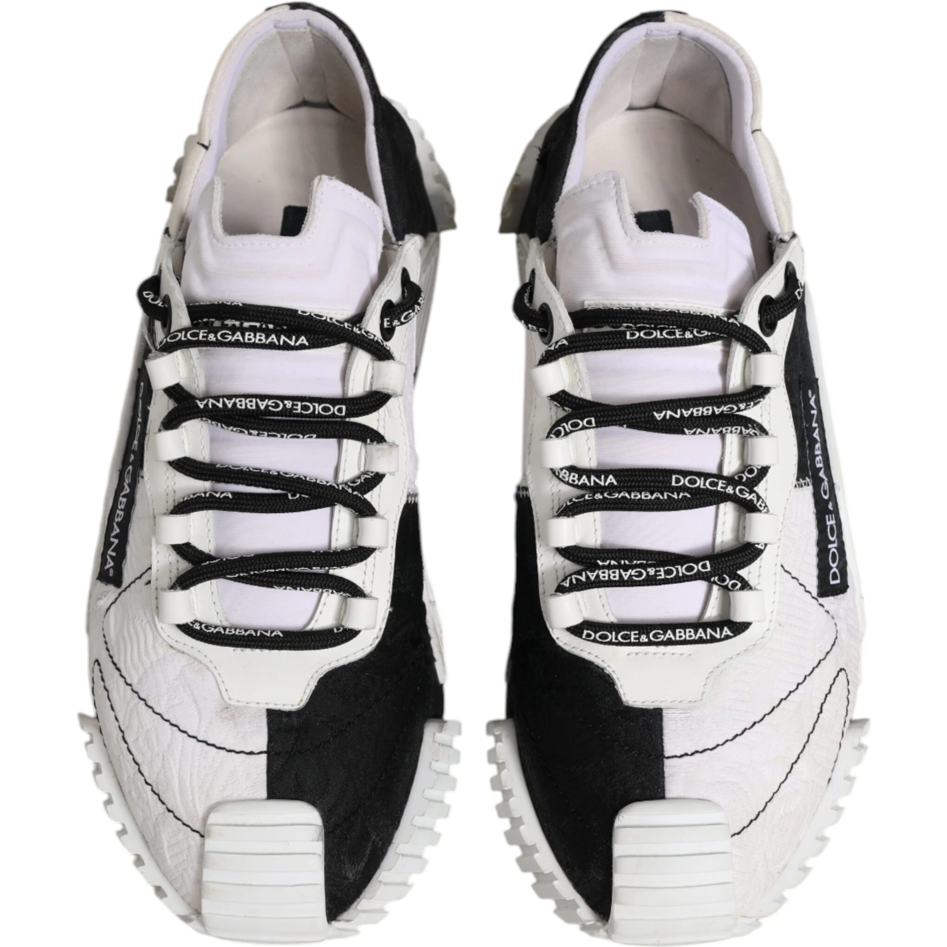 White Black NS1 Low Top Sneakers Shoes