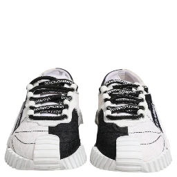 White Black NS1 Low Top Sneakers Shoes