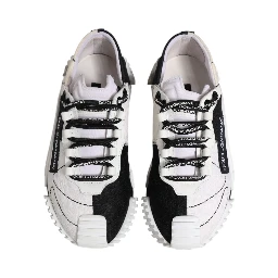 White Black NS1 Low Top Sneakers Shoes
