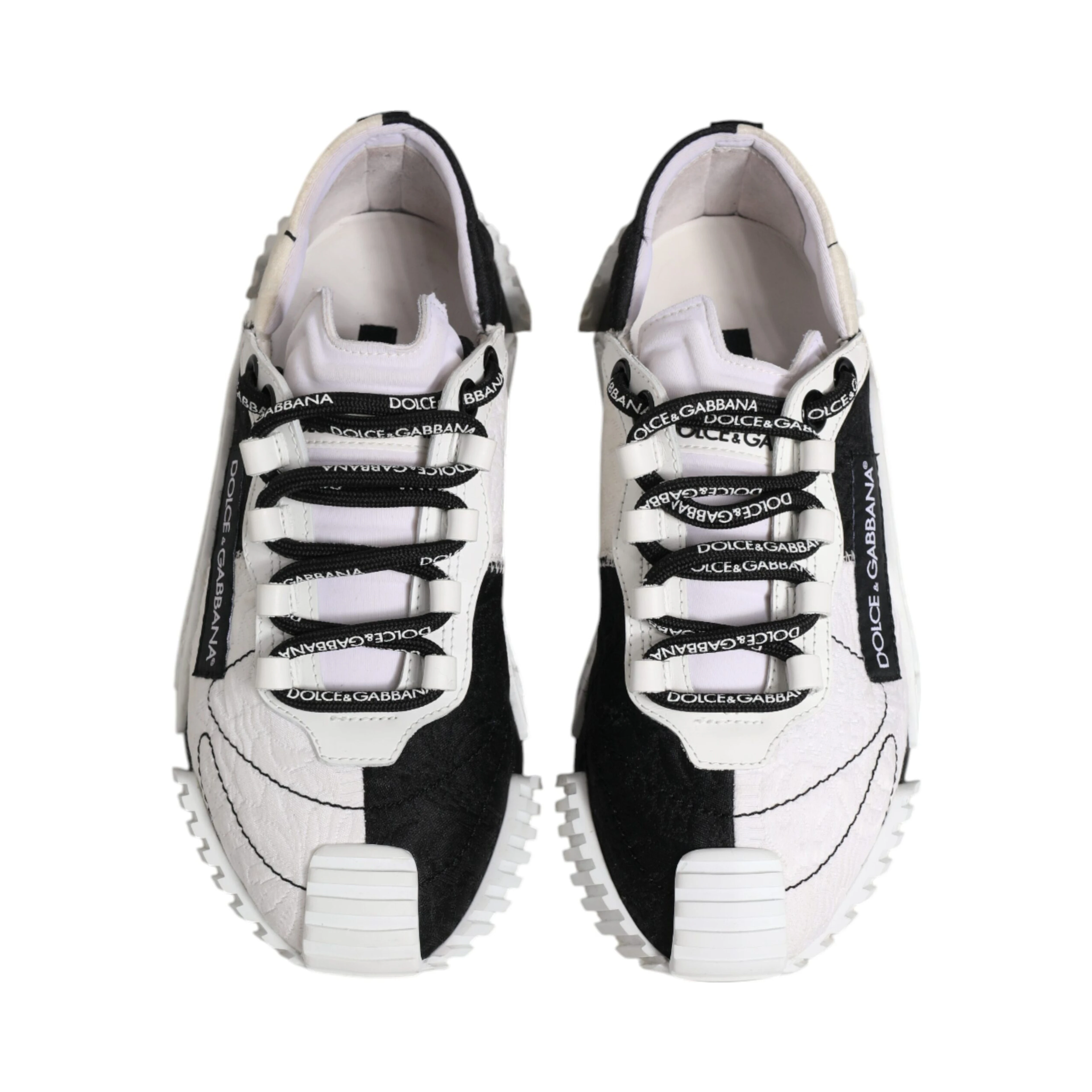 White Black NS1 Low Top Sneakers Shoes