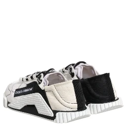 White Black NS1 Low Top Sneakers Shoes
