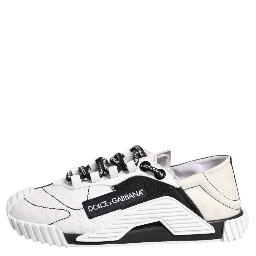 White Black NS1 Low Top Sneakers Shoes