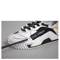 White Black NS1 Low Top Sneakers Shoes