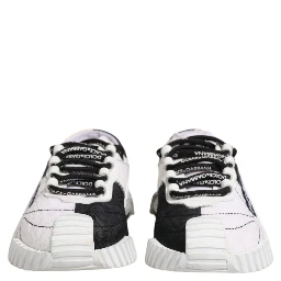 White Black NS1 Low Top Sneakers Shoes