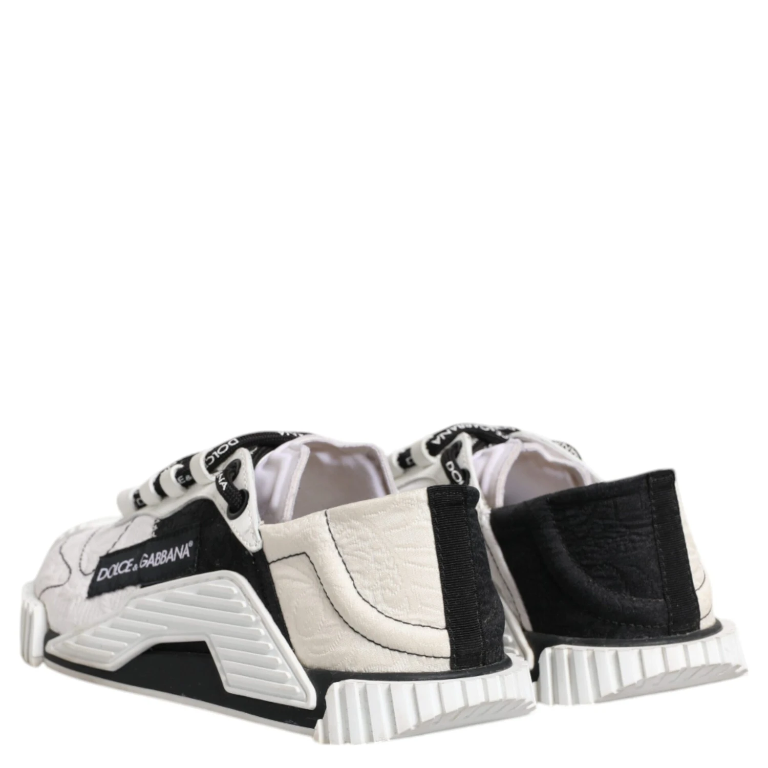 White Black NS1 Low Top Sneakers Shoes