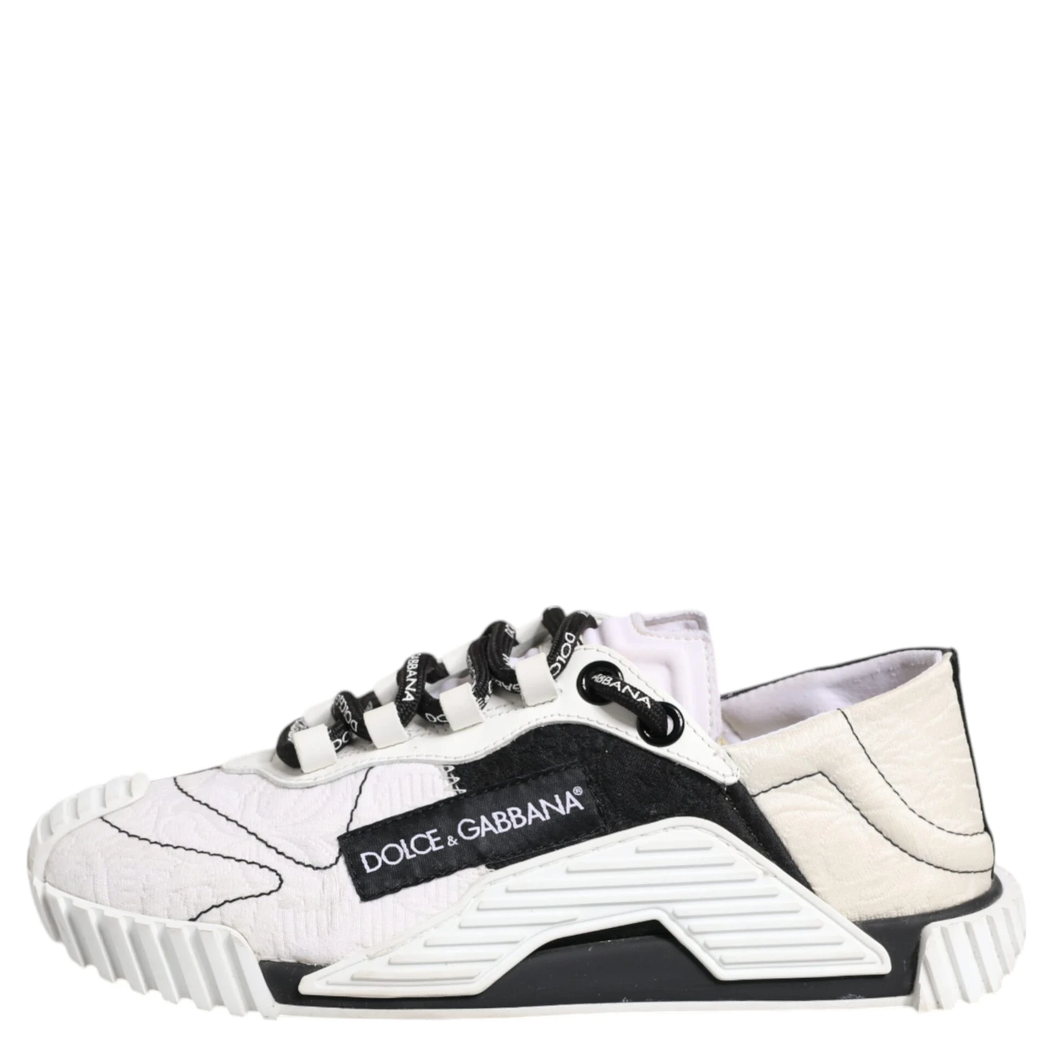 White Black NS1 Low Top Sneakers Shoes