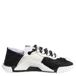 White Black NS1 Low Top Sneakers Shoes