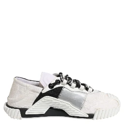 White Black NS1 Low Top Sneakers Shoes