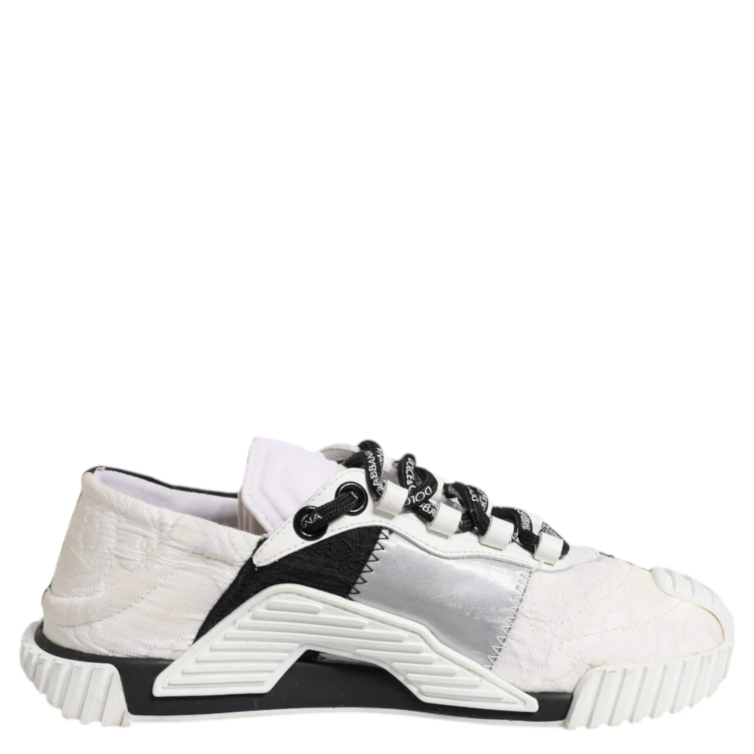 White Black NS1 Low Top Sneakers Shoes