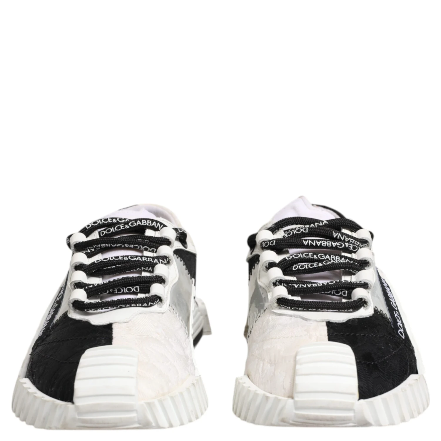 White Black NS1 Low Top Sneakers Shoes