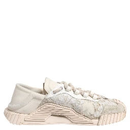 White Lace NS1 Low Top Sneaker Sports Shoes