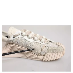 White Lace NS1 Low Top Sneaker Sports Shoes