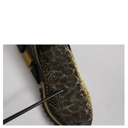 Gold Glitter Leopard Sorrento Sneakers Shoes