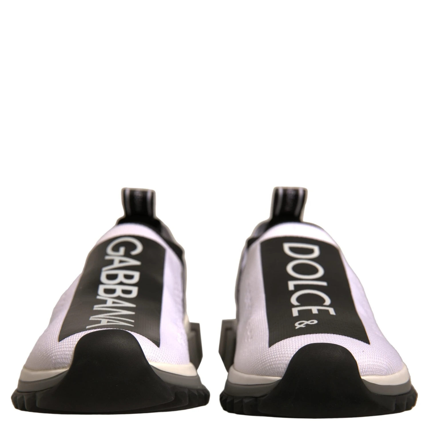 White Black Slip On Sorrento Sneakers Shoes