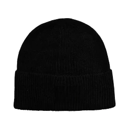 Black Marabou Cap (Baseball Hat)