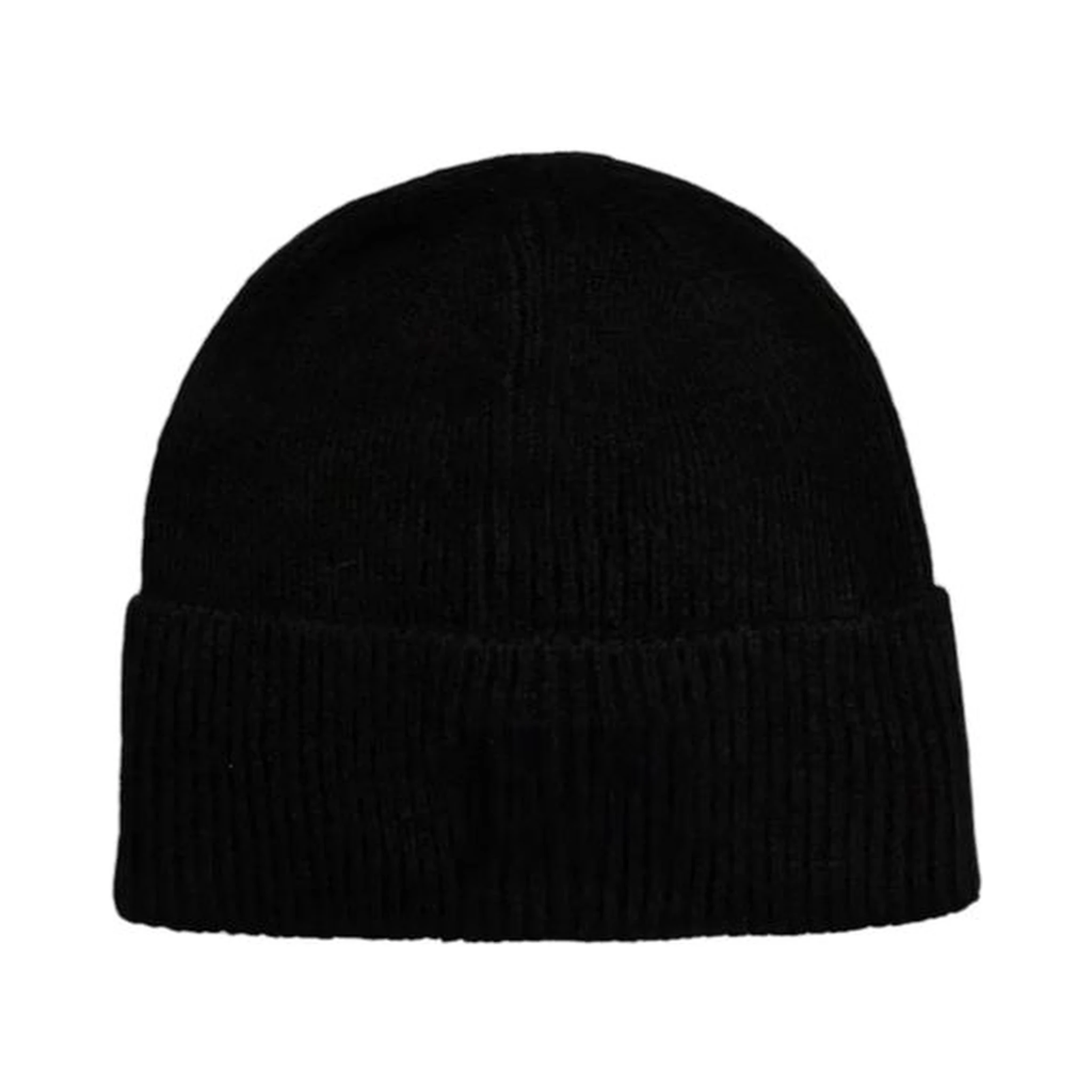 Black Marabou Cap (Baseball Hat)