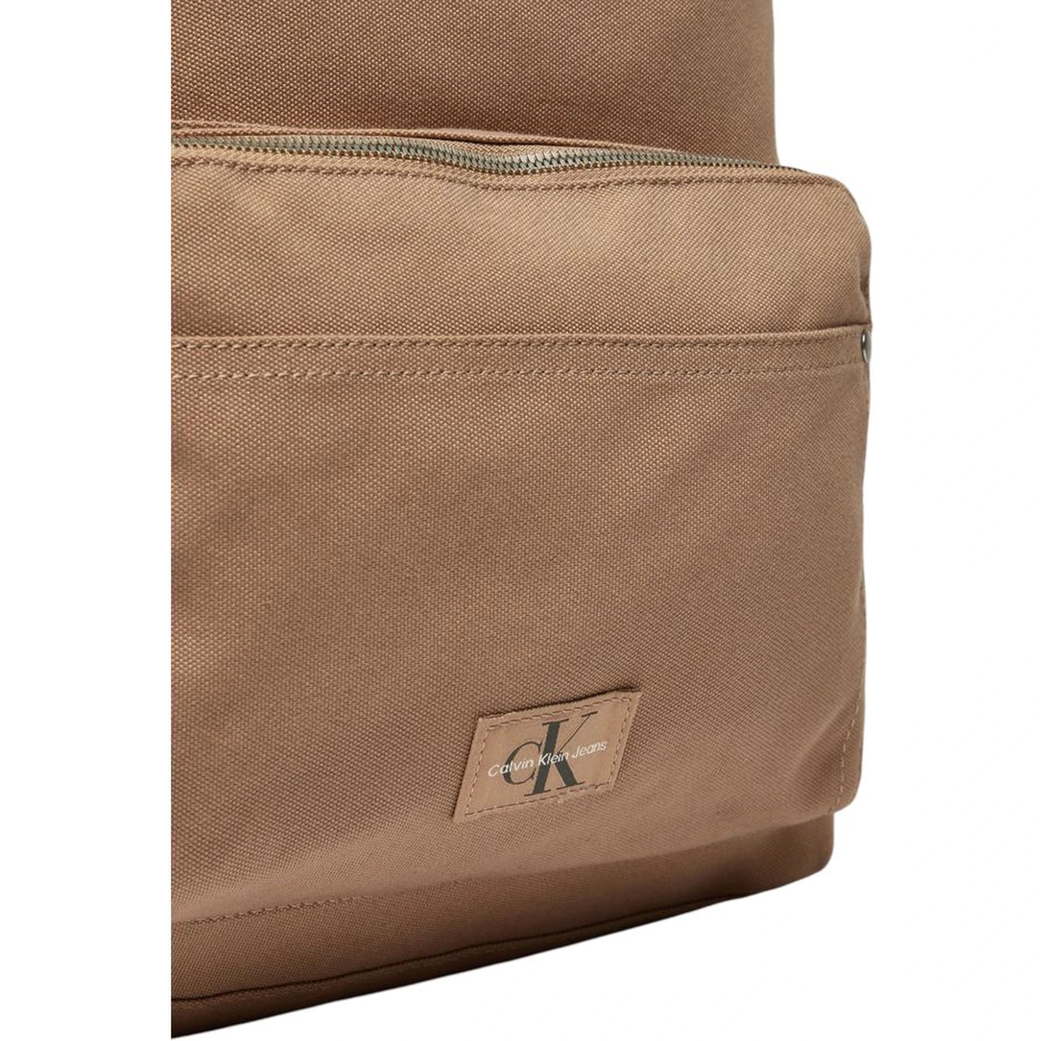 Beige Recycled Polyester Backpack