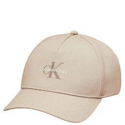 Beige Recycled Polyester Cap (Baseball Hat)