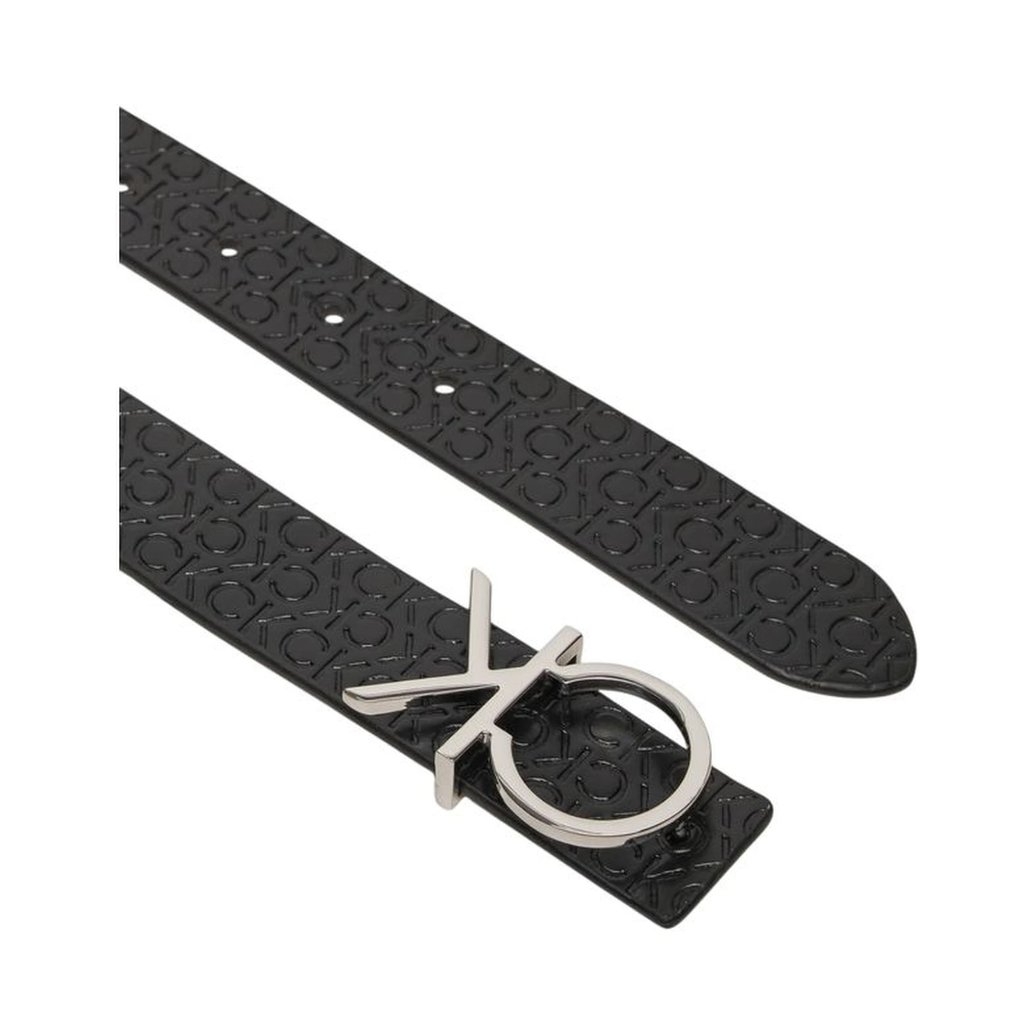 Bicolor Leather Belt