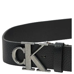 Black Leather Regular Belt