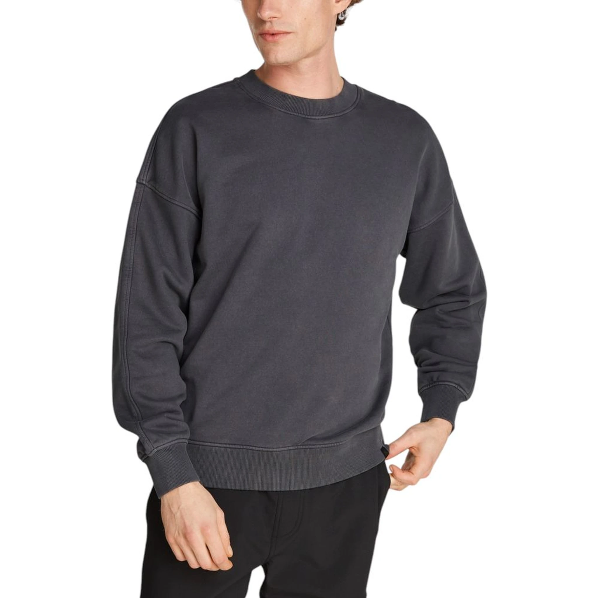 Gray Cotton Sweatshirt