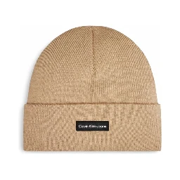Beige Recycled Polyester Cap (Baseball Hat)