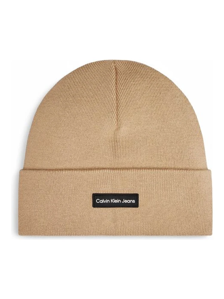 Beige Recycled Polyester Cap (Baseball Hat)
